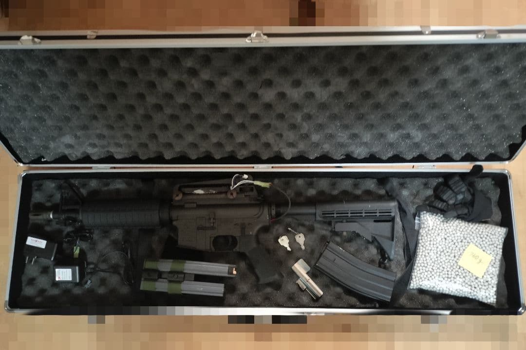 M4A1 エアガン King Arms + 760g 専用BB弾、キャリ付き Amazon.co.jp: [ EMG/King Arms ] Daniel Defense MK18 GBB [ M4