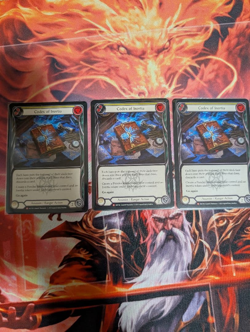 Codex of Inertia 3枚セット Codex of Inertia 3枚セット-オンライン限定商品