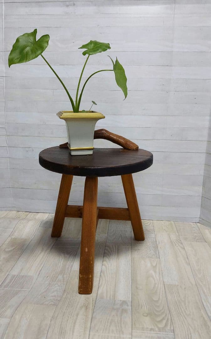 木チェアー 木製スツール 木製スツール ハイスツール 天然木 無垢材 ウォールナット 木製 ウッドスツール