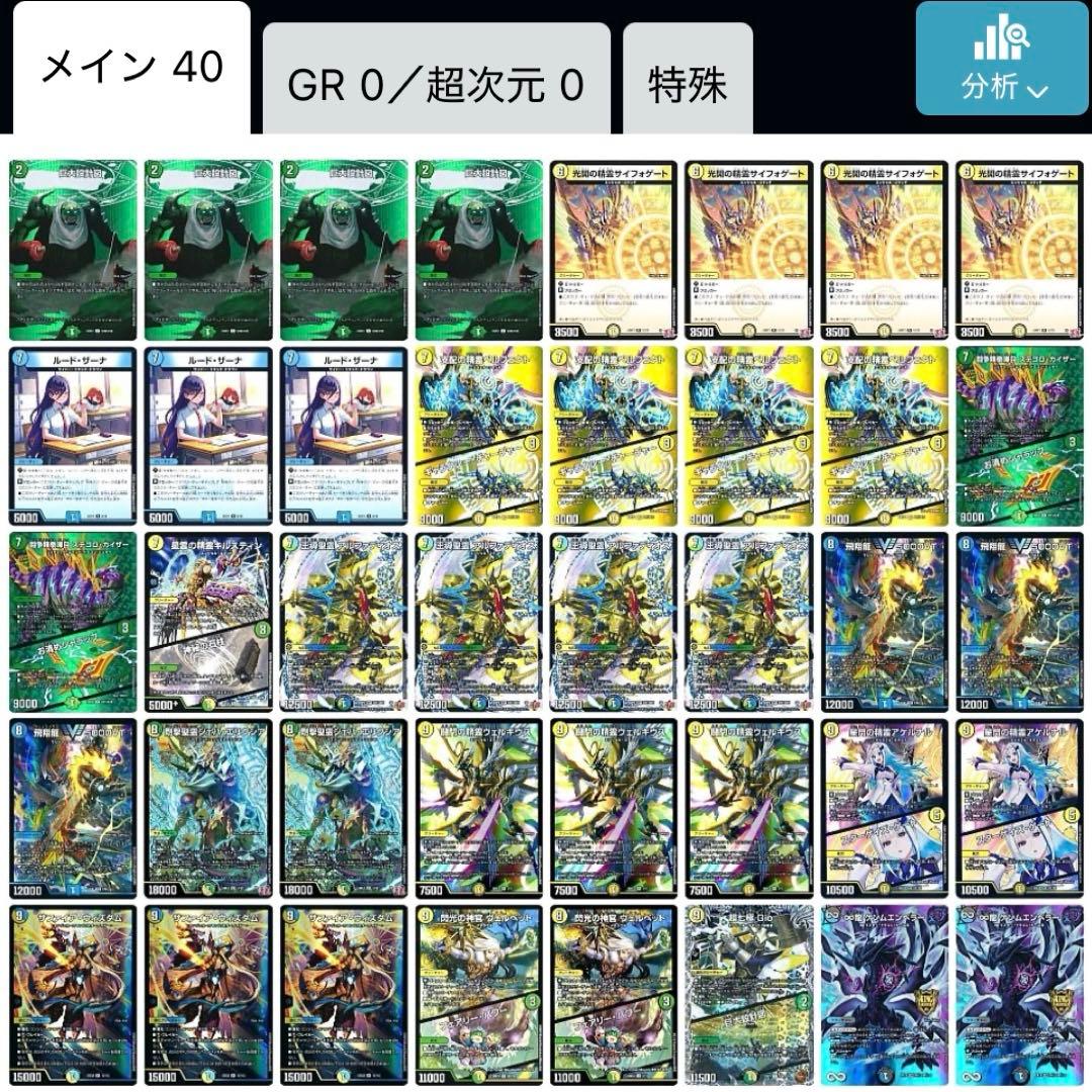 巨大アルファディオス トリーヴァアルファディオス 巨大天門 店舗王決定戦 デッキ 新弾のドリームレア《王導聖霊 アルファディオス》を採用した 「巨大