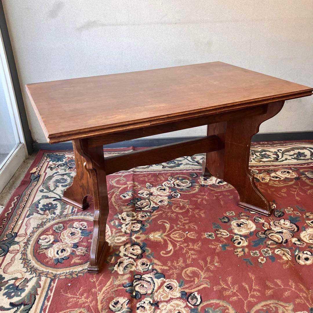 ルーマニア製 I.P.L REGHIN エクステンションテーブル 伸縮式テーブル エクステンションテーブル 伸縮式 伸長式 拡張式 ダイニングテーブル