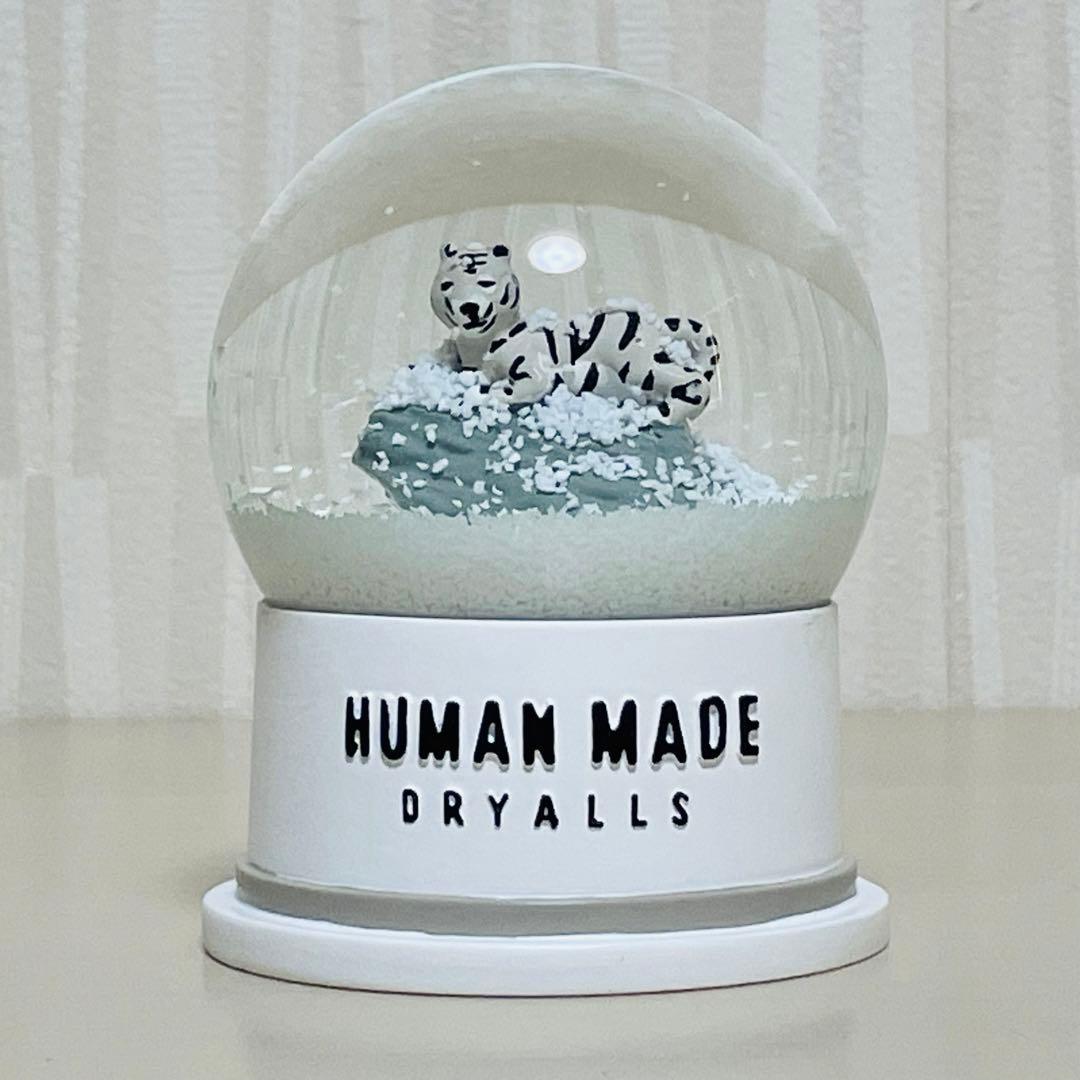 HUMAN MADE ヒューマンメイド ホワイトタイガー スノードーム 置物 お値下げ HUMAN MADE ヒューマンメイド スノードーム - メルカリ