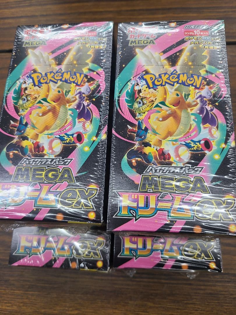 [新品シュリンク付] MEGA ドリームEX　4BOX　メガドリーム　4ボックス 楽天市場】【Box未開封・シュリンク付き】 ポケモンカードゲーム MEGA