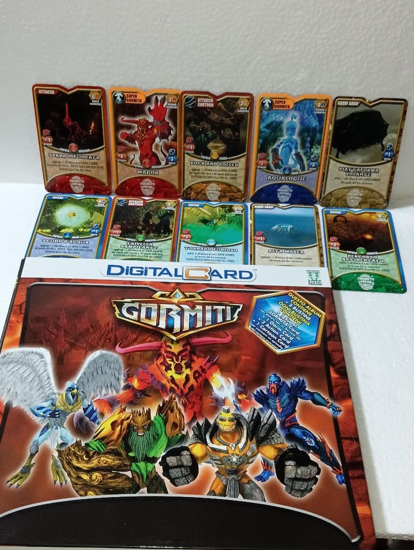 ゴーミティ　デジタルカードアルバム&カードカードセット 大容量アルバム ましかくアルバム 1stイベントカード 12枚セット