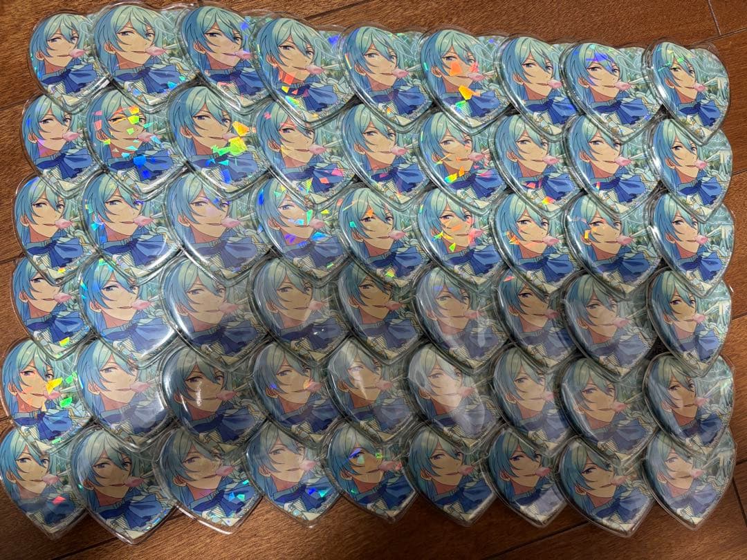 あんスタ 日々樹渉 ハート缶 缶バッジ セット - メルカリ