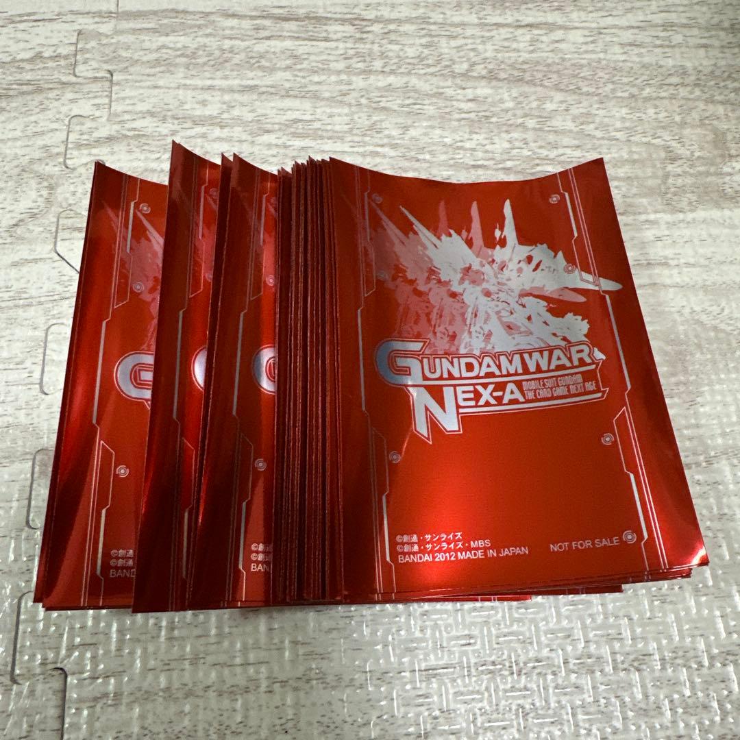 美品　ガンダムウォーネグザ　大会優勝賞品スリーブ　シナンジュ　限定品　50枚 Amazon | ガンダムウォーネグザ ブースタードラフト大会 優勝商品