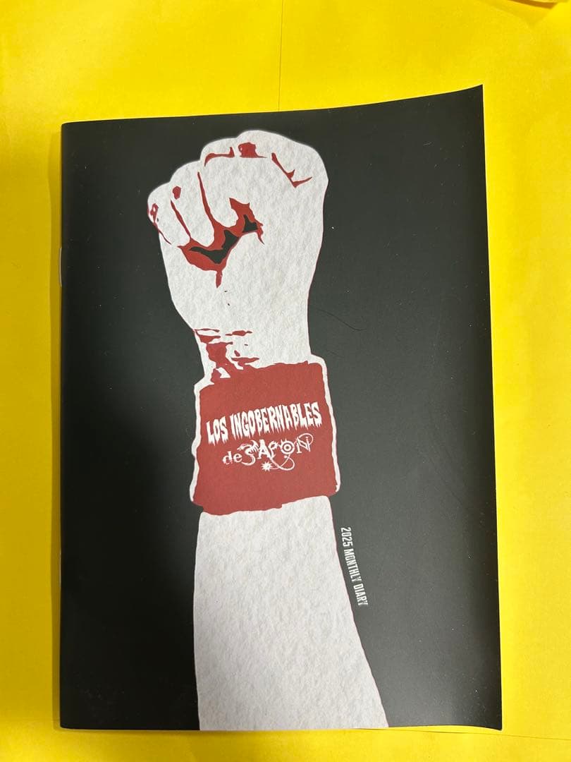 新日本プロレス　ロスインゴベルナブレスデハポン　2025年　スケジュール帳 新日本プロレス LIJ ロスインゴ スケジュール帳 2025年 - メルカリ