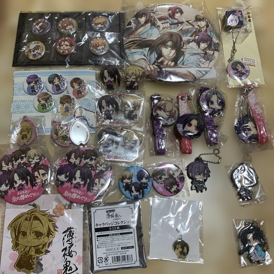 薄桜鬼 缶バッジ アクキーラバスト 非売品 特典 大量まとめ売り - メルカリ