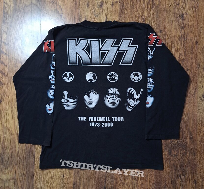 Kiss x The Farewell Tour 1973 - 2000 x Long Sleeve | TShirtSlayer
