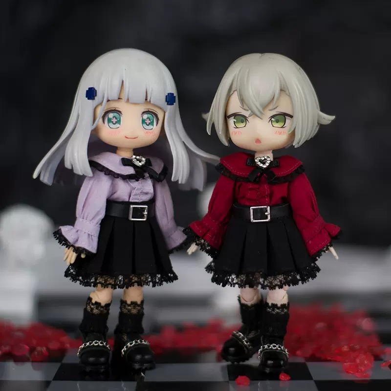 楽天市場】オビツ11 ドール 人形 服 地雷系 2点セット スカート