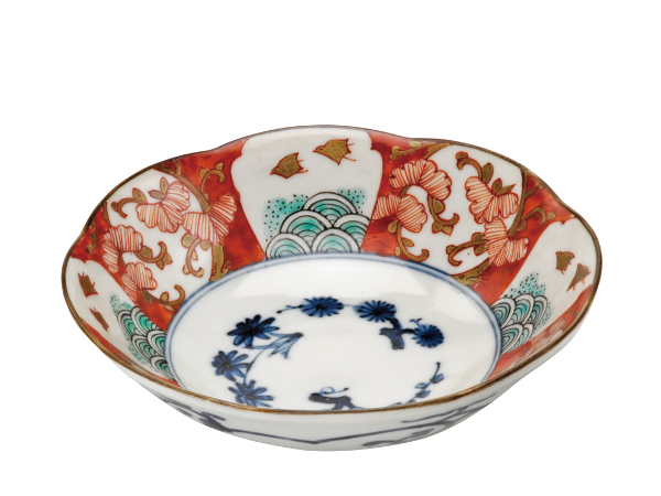 楽天市場】美濃焼 染錦古伊万里 錦金彩千鳥 中鉢 16cm鉢 ボウル 食器