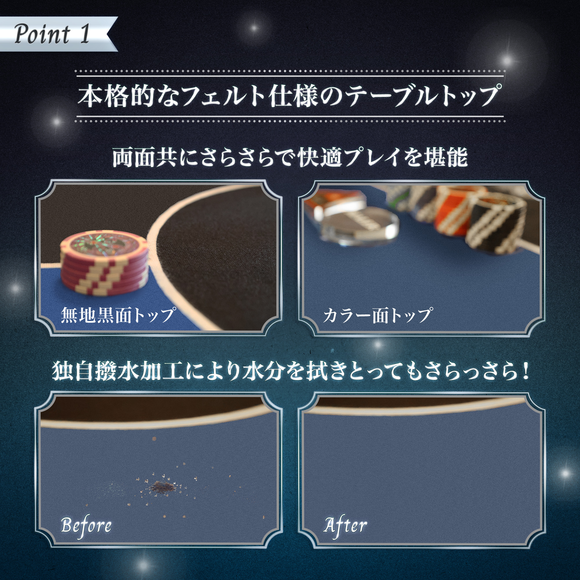 楽天市場】【P5倍!】 TiltPlay ポーカーテーブル 折りたたみ 10人対応