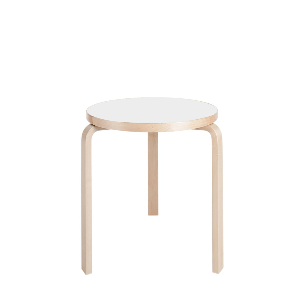 テーブル 90C（d. 60）ホワイト ラミネート – Artek Tokyo Store