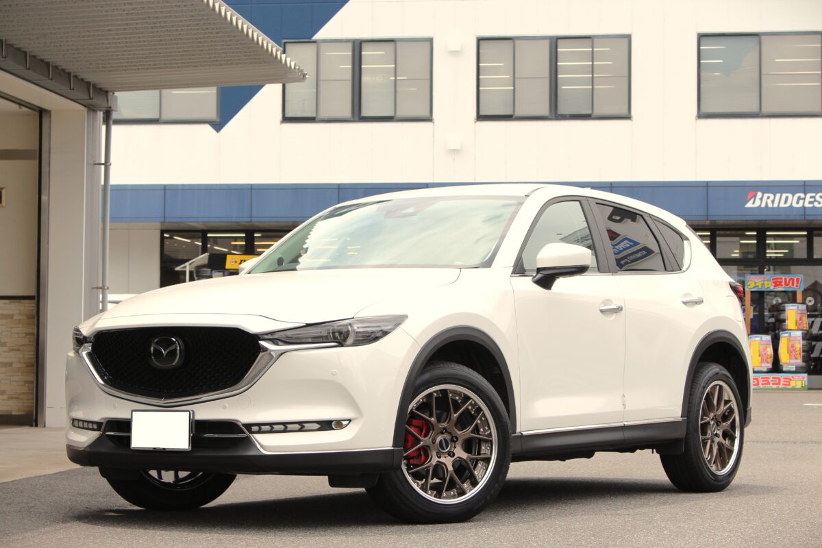 CX-5】ツライチ×深リム×コンケイブ！Wedsの2ピースホイール