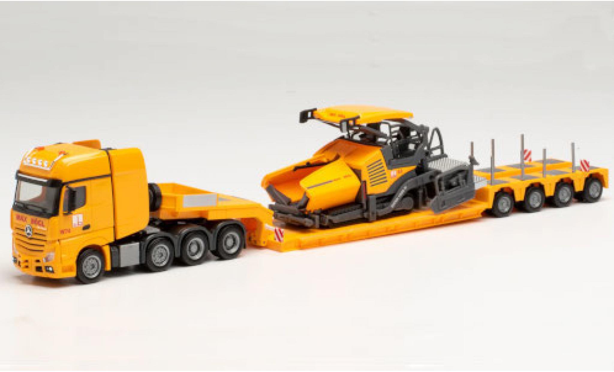 Diecast model cars Mercedes Actros 1/87 Herpa Wilkening 1:87