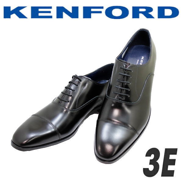 REGAL KENFORD ストレートチップ KN72 AC5 黒色 3E ビジネスシューズ