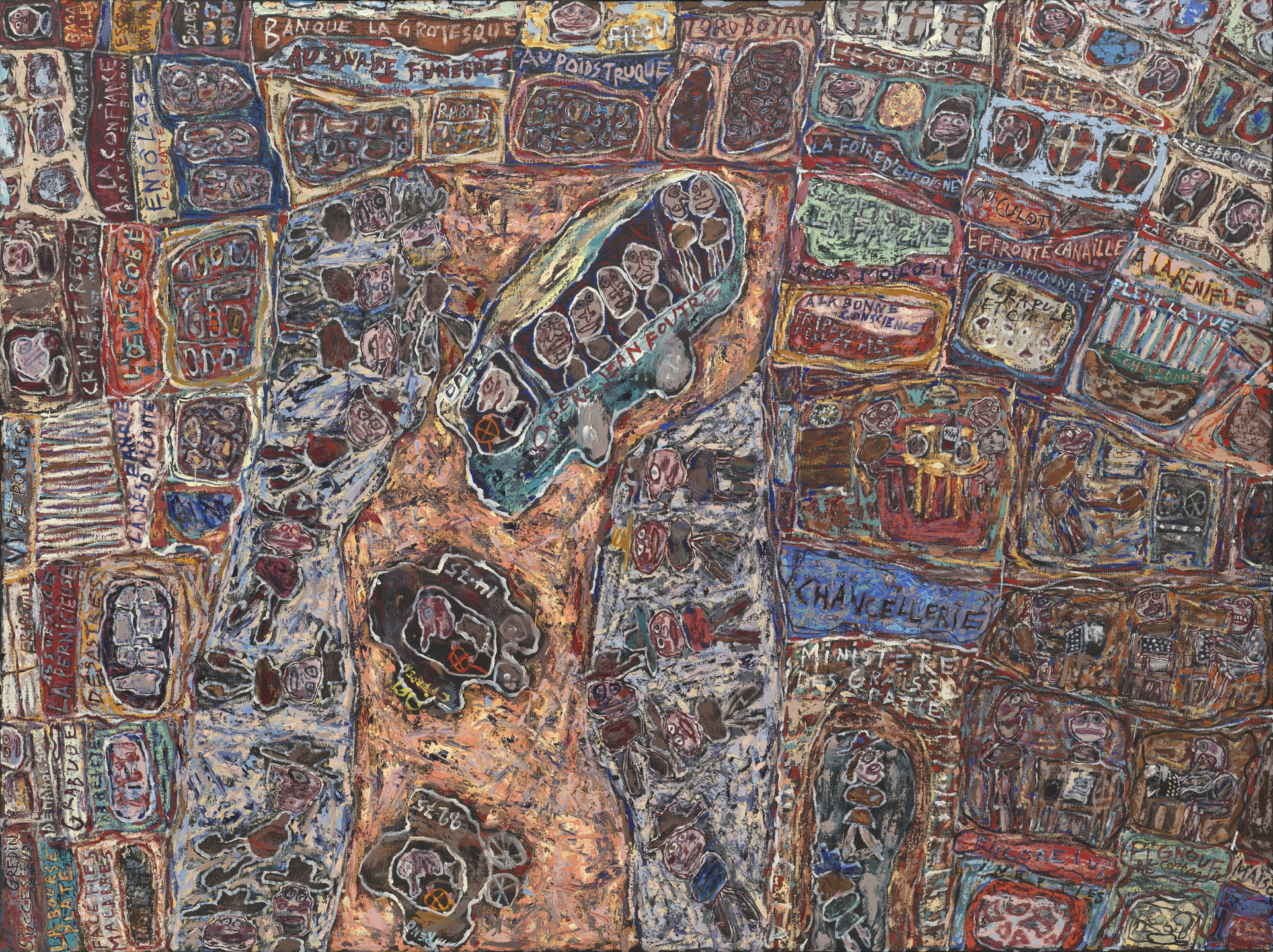 Jean Dubuffet. Business Prospers. June 1961 | MoMA