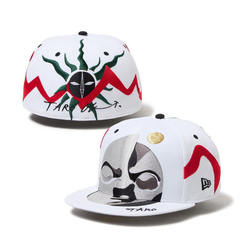59FIFTY TARO OKAMOTO 岡本太郎 太陽 ホワイト | ニューエラオンライン
