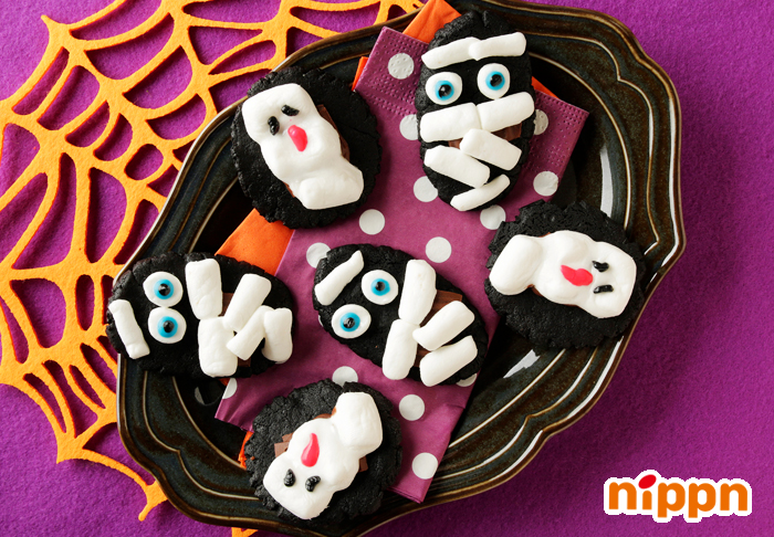 めちゃラクハロウィンクッキーのレシピ【25分/63kcal】｜株式会社ニップン