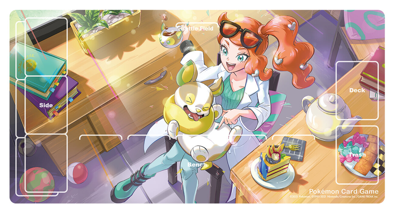 新商品「ラバープレイマットセット ソニア」を紹介！ | ポケモンカード