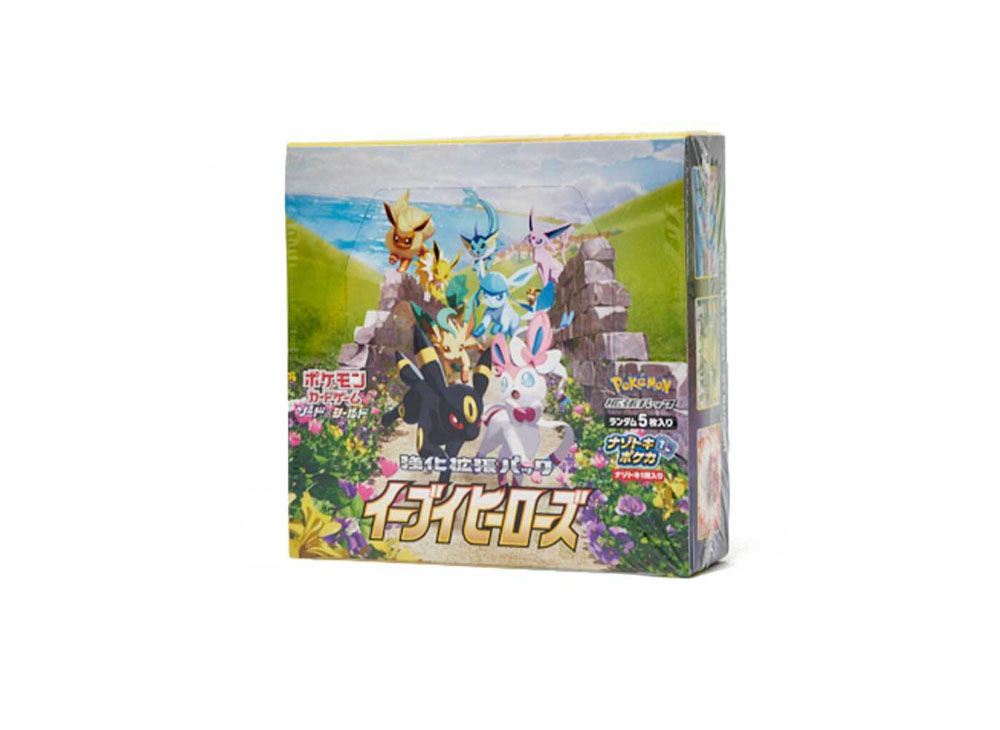 人気のボックス ポケモンカード イーブイヒーローズ 未開封BOXをお