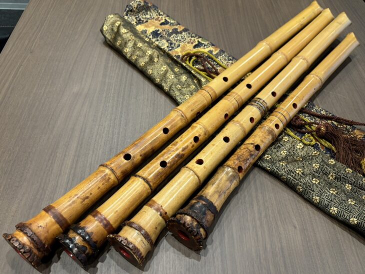 一城銘 琴古流 『尺八』 おまとめ ｜骨董品買取 緑和堂