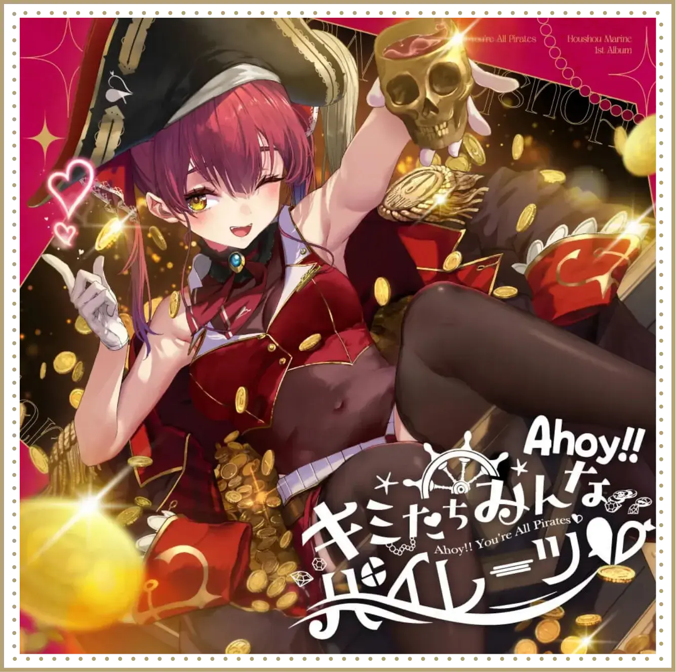 イラスト・デザイン・ロゴ・WEBサイト | 宝鐘マリン1stライブ「Ahoy