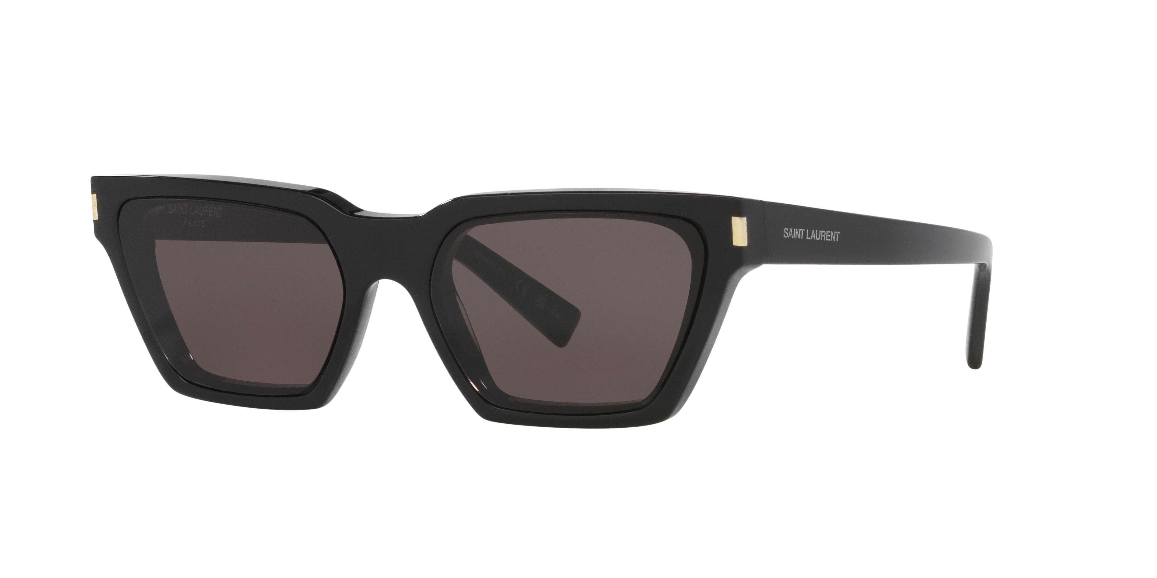 Saint Laurent SL 633 M (57 - 17) with Black lenses and Black frame