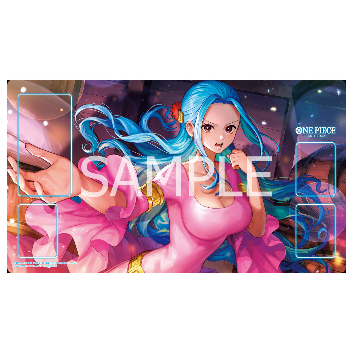 ONE PIECEカードゲーム オフィシャルプレイマット ネフェルタリ・ビビ