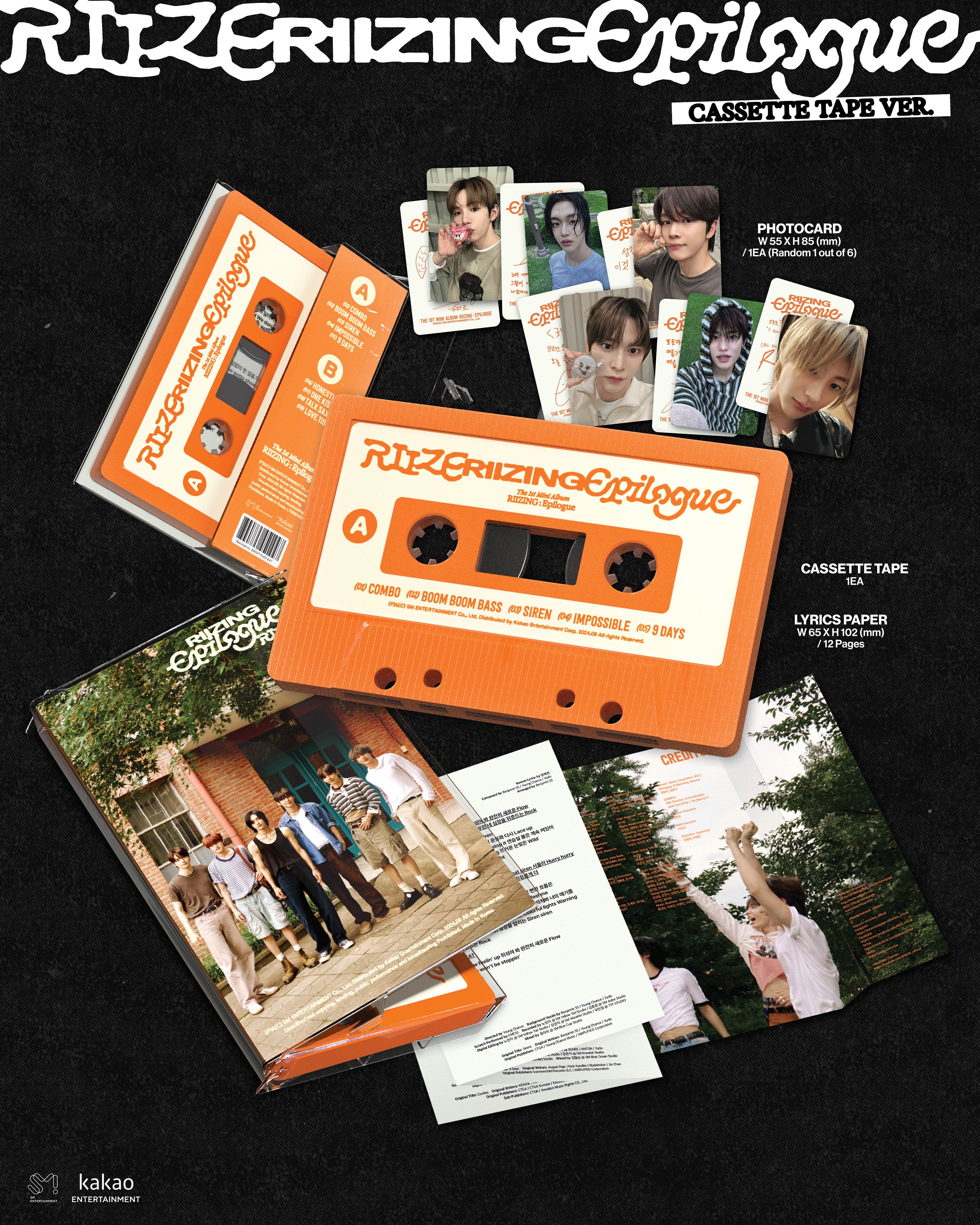 Kpop Album Wholesale RIIZE - 1st Mini Album [RIIZING : Epilogue