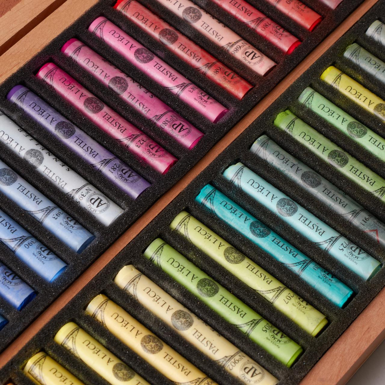 Sennelier Extra Soft Pastel Wooden Box Set of 50 | Cass Art