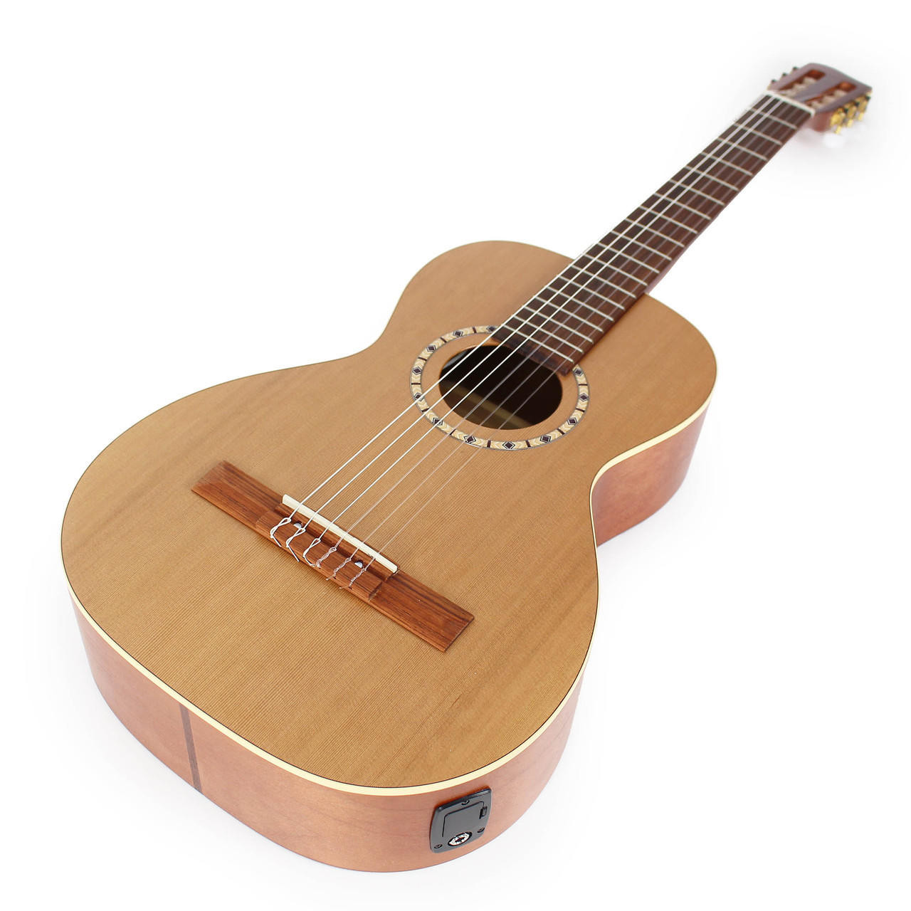 Art & Lutherie Ami Nylon Cedar Acoustic Electric Parlor Guitar in