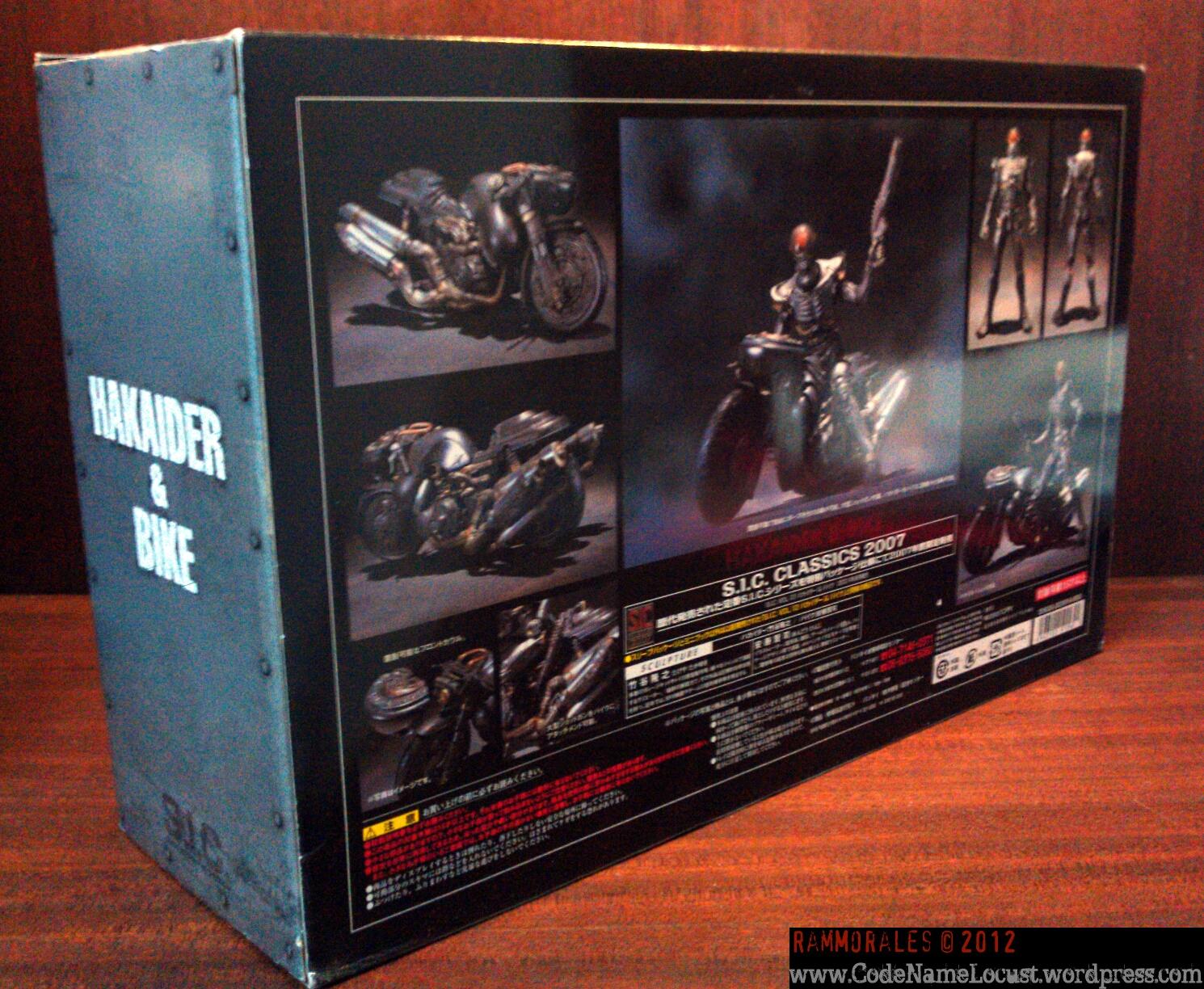 Toy Review ] S.I.C. 2007 Classic volume 12 – Hakaider & Bike | Locust