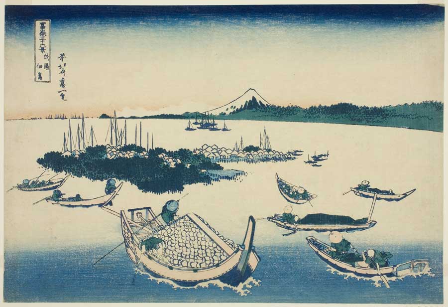 富嶽三十六景(葛飾北斎)の全46作品を簡単に印刷