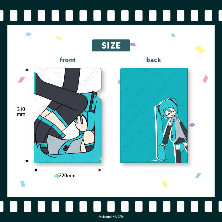 クリアファイル2【初音ミク】／channel – クレコ (Creators' Collection)
