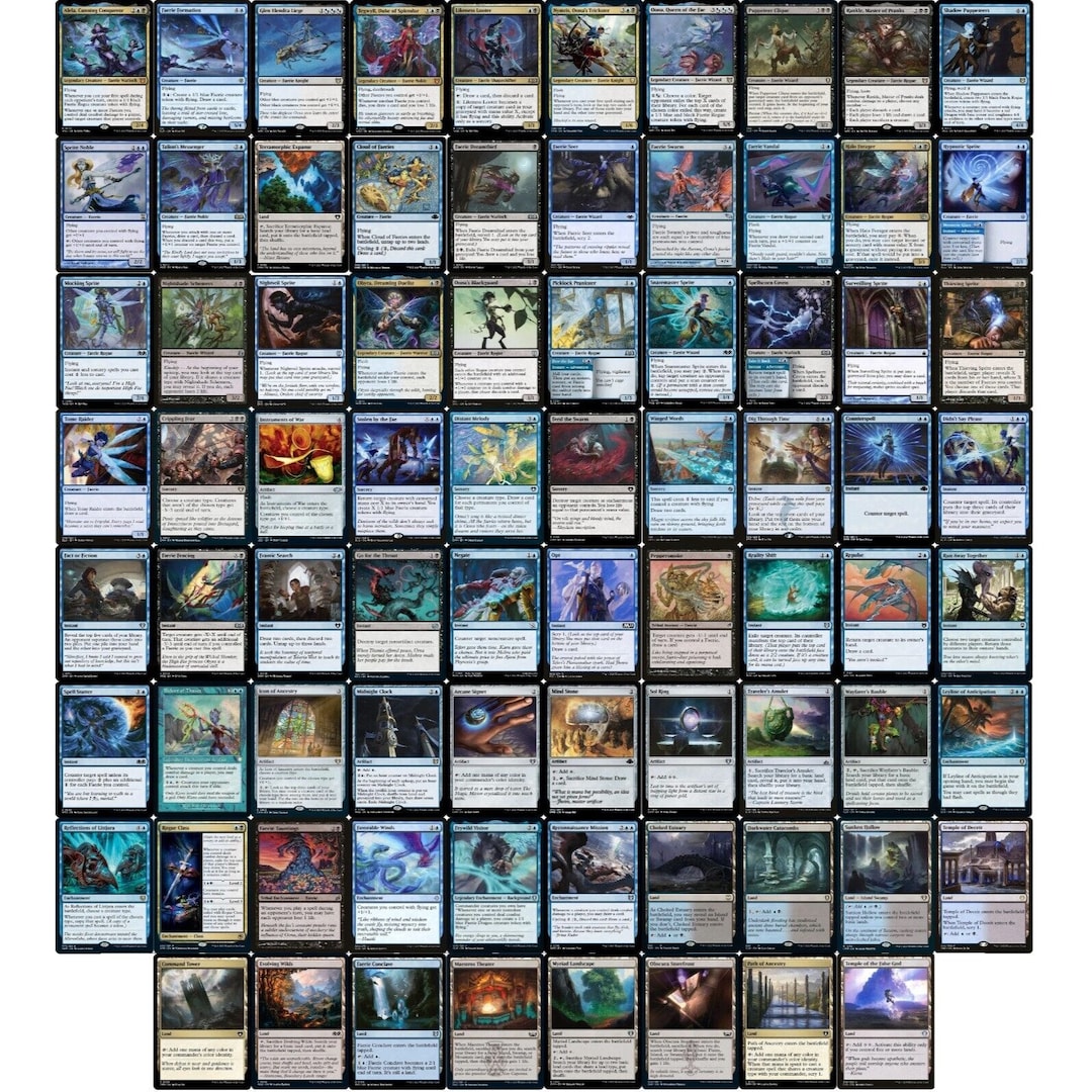 統率者ディミーア フェアリー デッキ - 青黒 - cEDH EDH - 強力