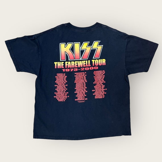 Kiss Farewell Tour Tour Tee 2000 - Etsy