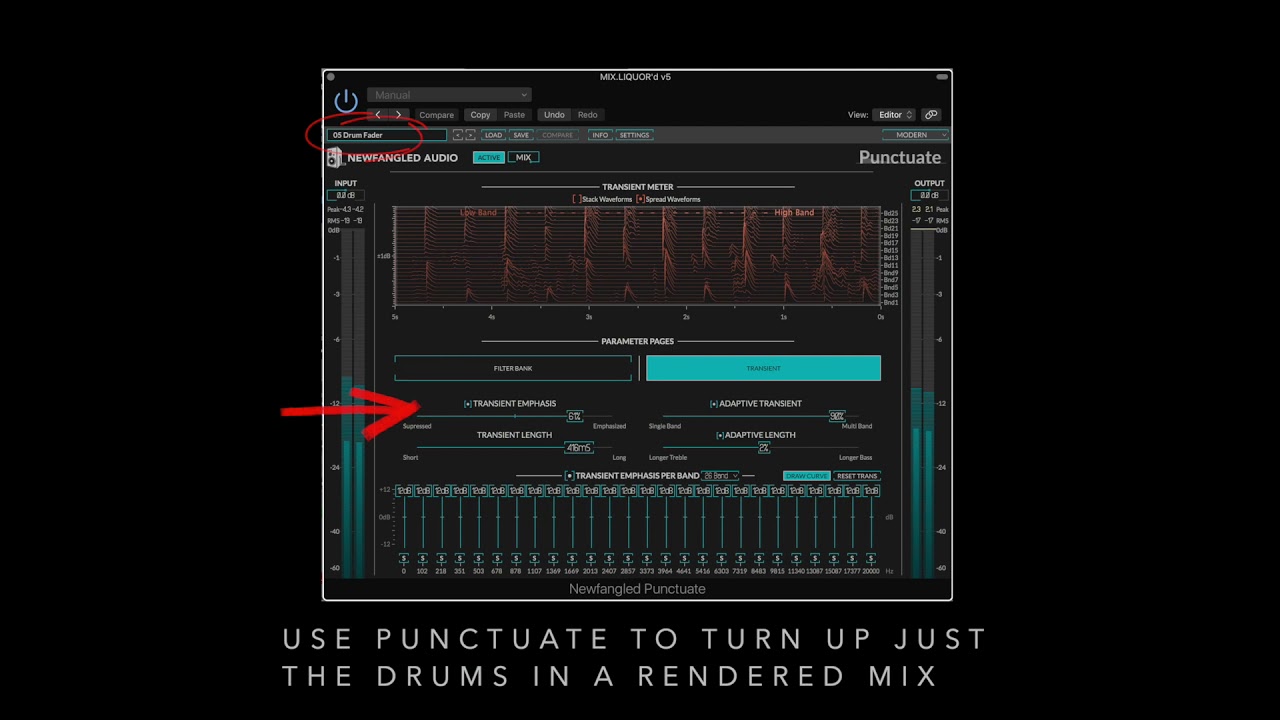 Newfangled Audio Punctuate & Saturate Tips for Mixing on Drums