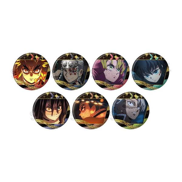 鬼滅の刃 グリッター 缶バッジVol.3 B 7個入BOX | 4571653542002
