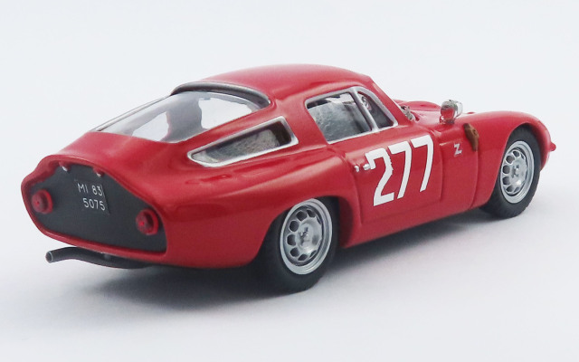 BEST MODEL 1/43 アルファロメオ ジュリア TZ 1 Coppa F.I.S.A., Monza