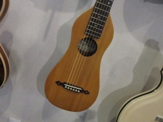 GIGPACKER GPF-II 90年代のオール単板、PU内蔵のトラベルギターです