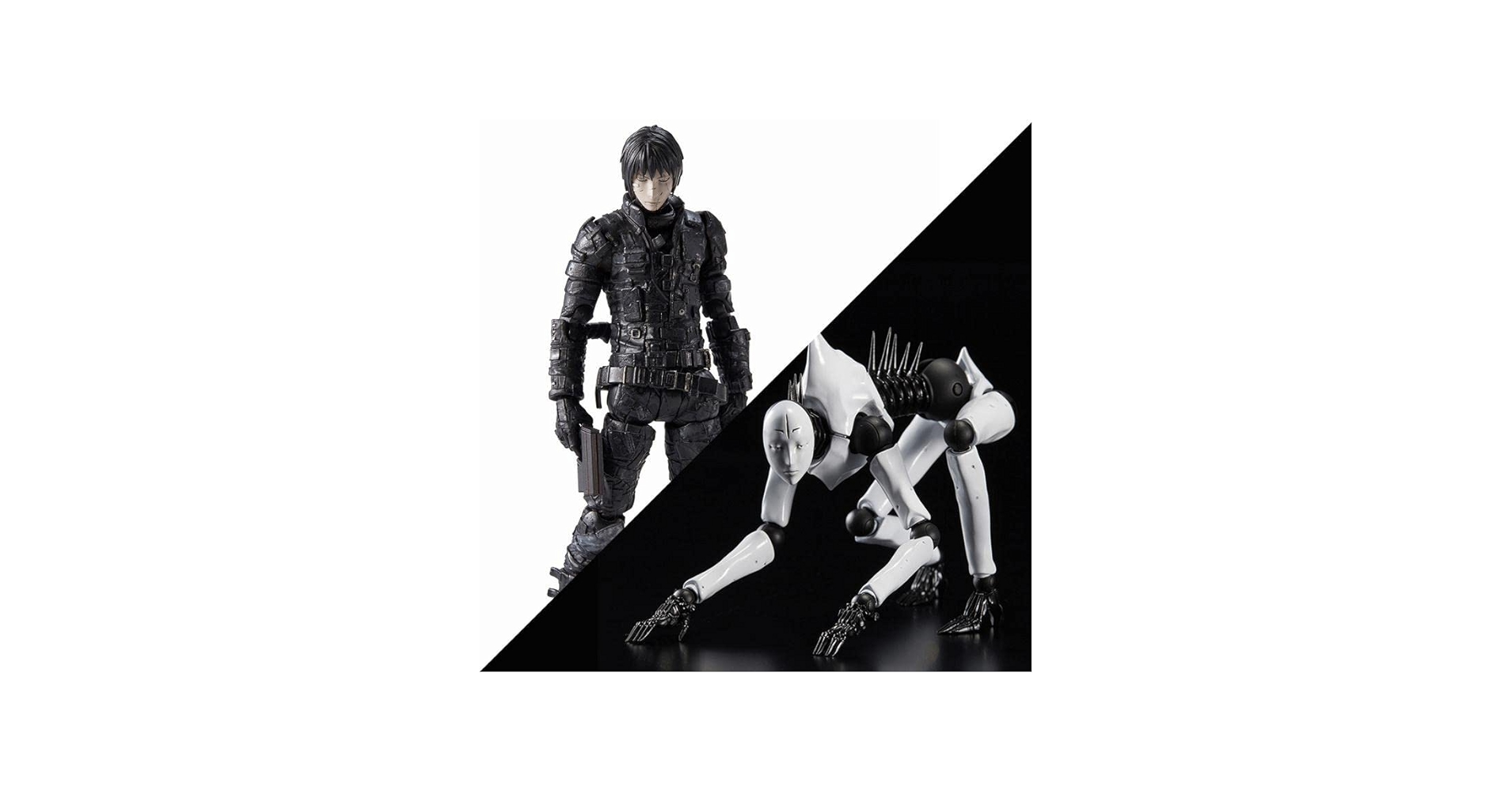 Amazon.co.jp: 東亜重工 BLAME! 霧亥+駆除系 1 12 フィギュアセット