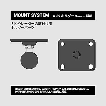 Amazon | サインハウス(SYGNHOUSE) バイク用 マウントシステム Aパーツ