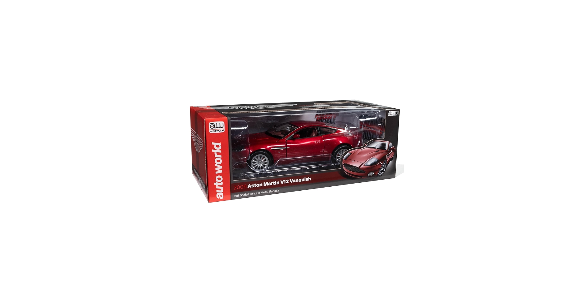 Amazon.com: Auto World 2005 Aston Martin V12 Vanquish S 1:18 Scale