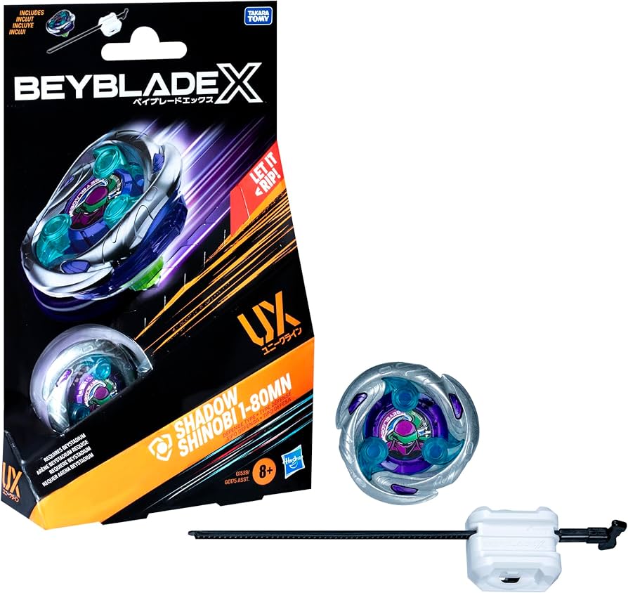 Amazon.co.jp: ベイブレード X シャドウ 忍 1-80MN UX スターター