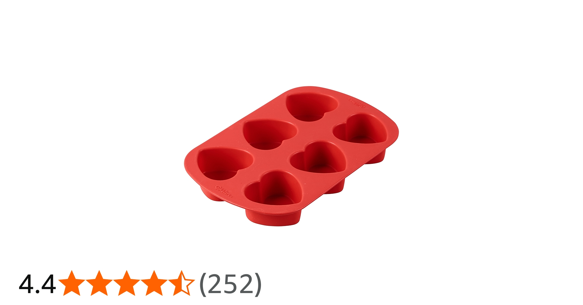 Amazon｜WILTON6 CAV ハートモールド 2105-4824｜マフィン・カップ