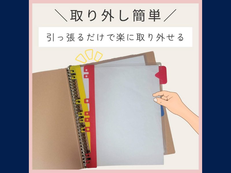 Amazon | A-ITEM クリアファイル収納ツール (2P×3個セット) モノづくり
