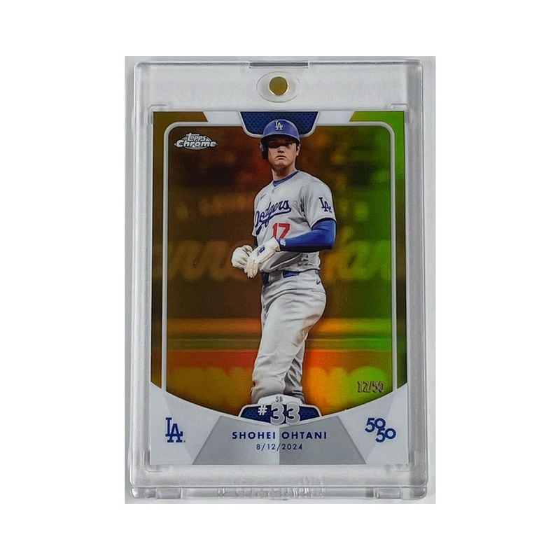 裏面の状態要確認)大谷翔平【2024 Topps 50/50】70/75 SB#40 #79