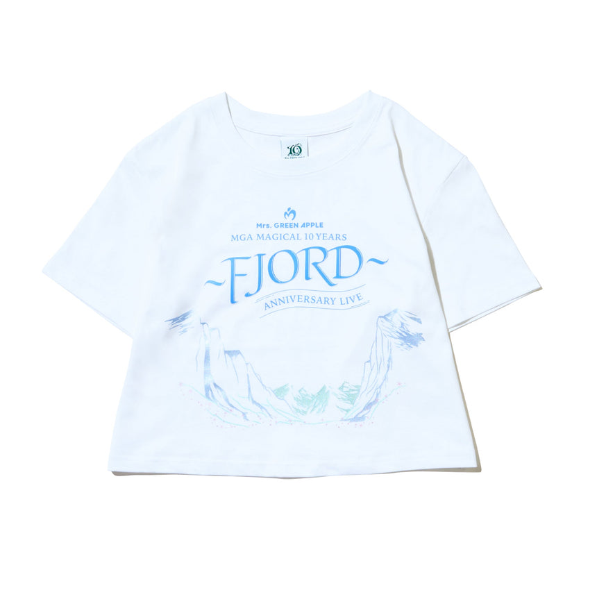 FJORD ロゴTシャツ / ホワイト – Mrs. GREEN APPLE OFFICIAL LIVE