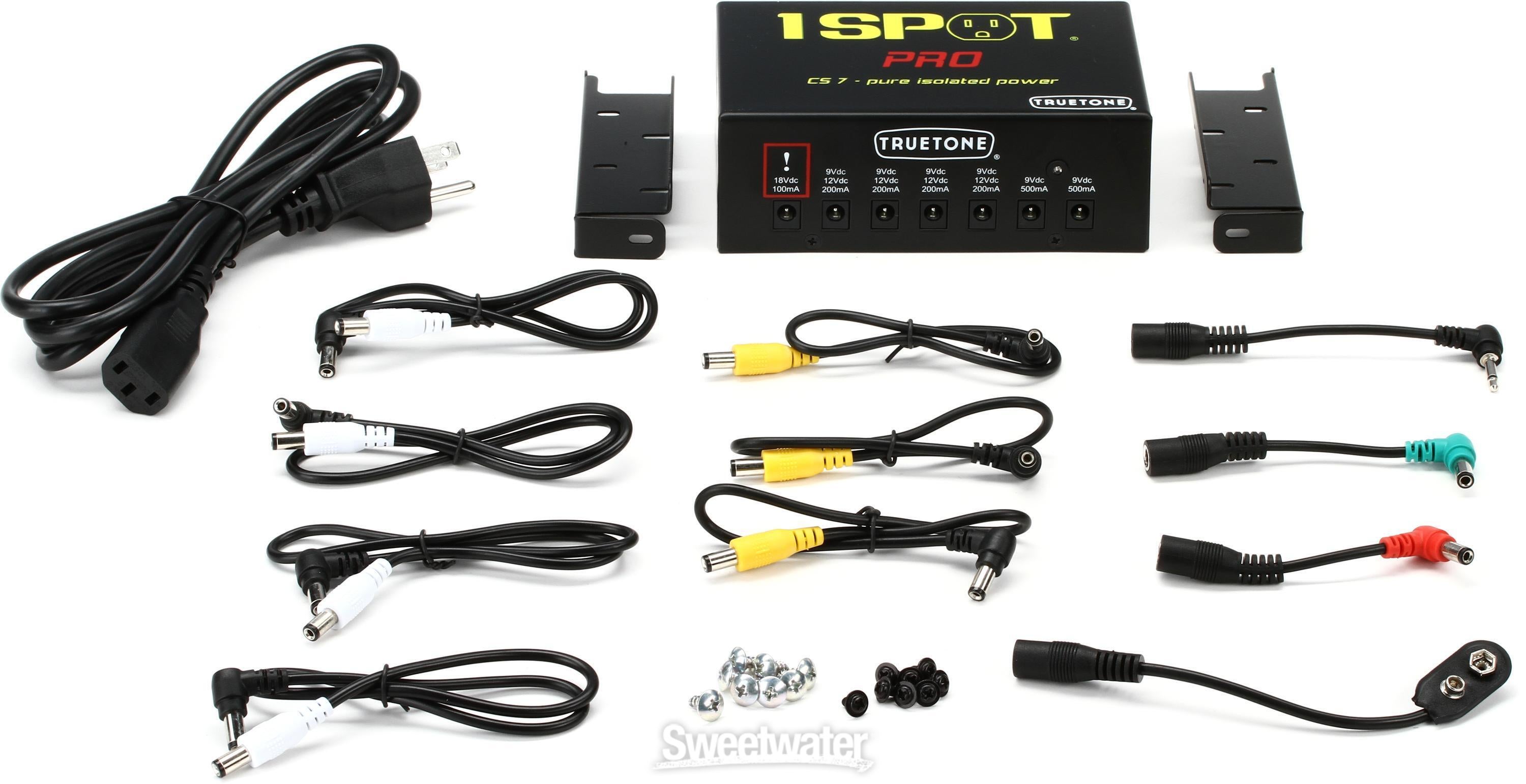 Truetone 1 SPOT PRO CS7 7-output Isolated Guitar Pedal Power